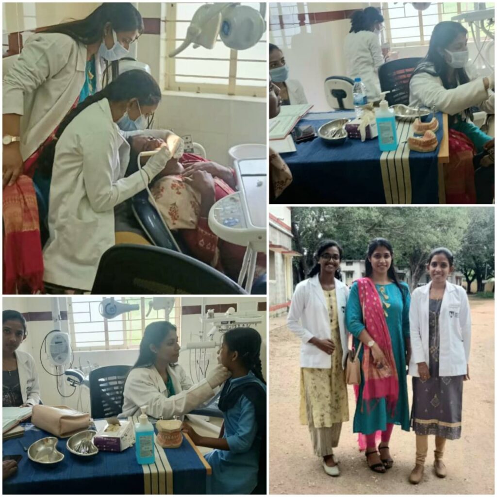 Navodaya Dental College Conducted Dental Camp – Navodaya Dental College