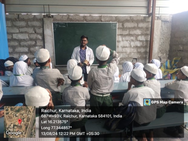 Oral Screening Camp at AFIF PREPRIMARY AND PRIMARY SCHOOL, RAICHUR