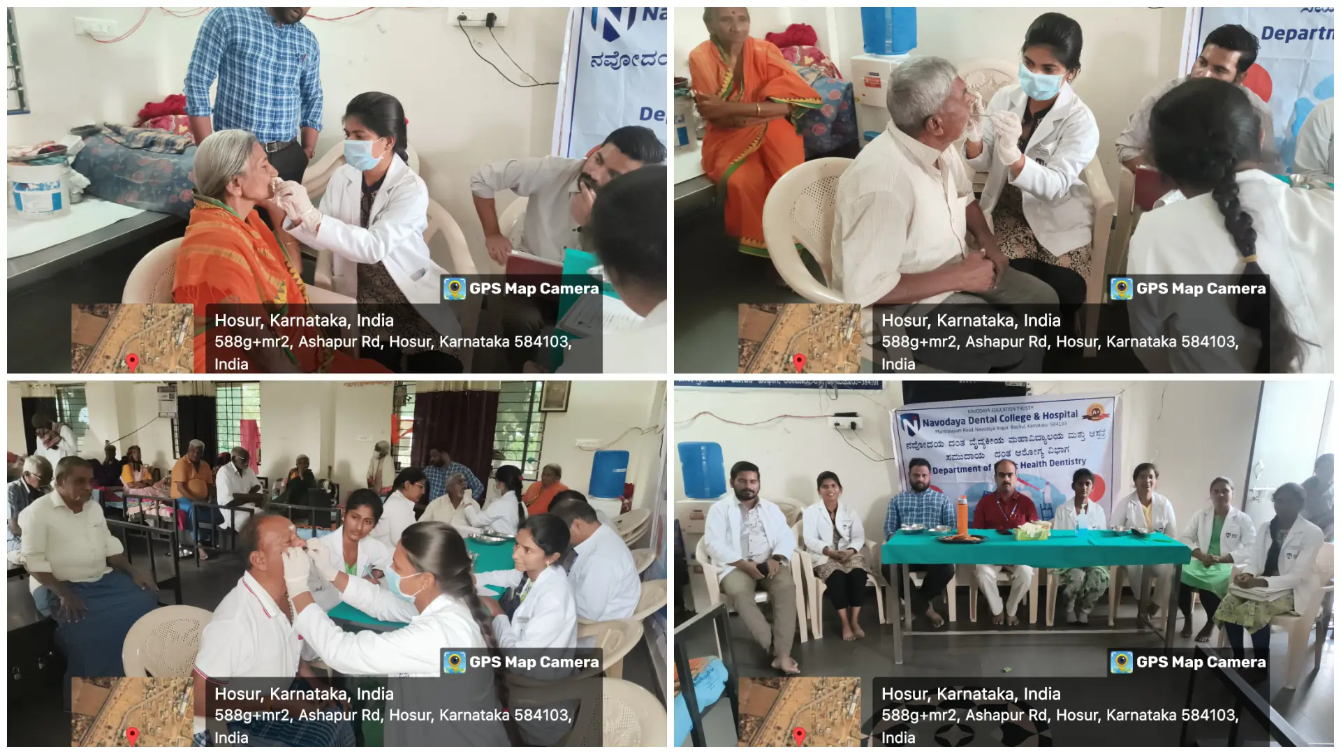 The camp was conducted on 12 Dec 24 at Lalitha home for the aged at ashapur road raichur.